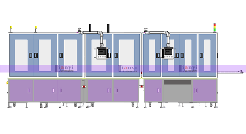 血糖儀PCB板自動組裝焊接電池片生產線